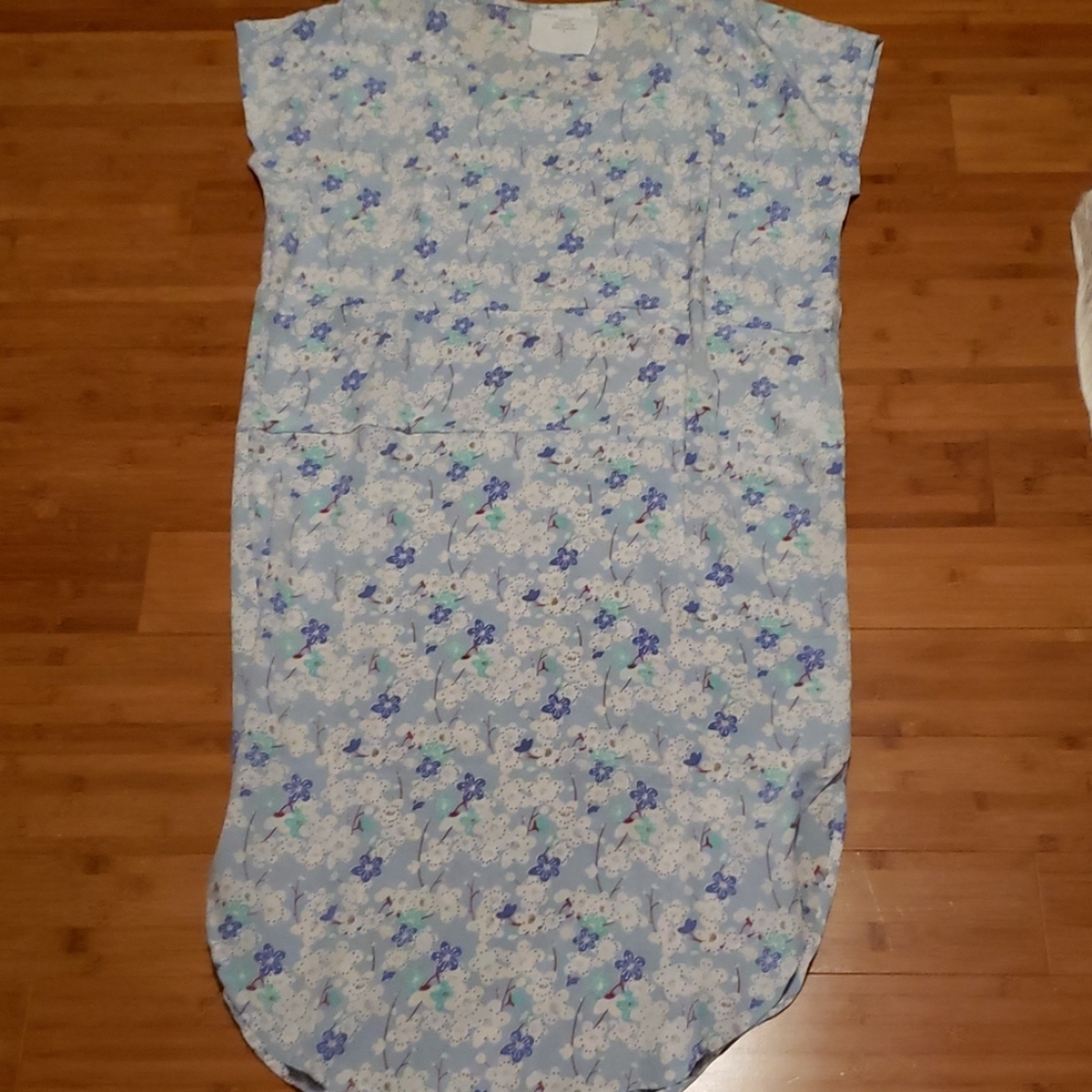Acacia blue cherry blossom Nacula dress